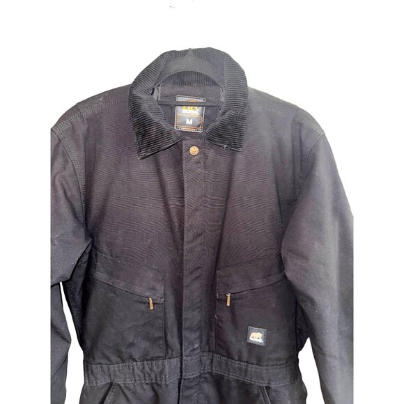 BERNE I417 Heritage Duck Insulated Coverall Hunting Workwear Outdoor 100% Cotton - Picture 4 of 16